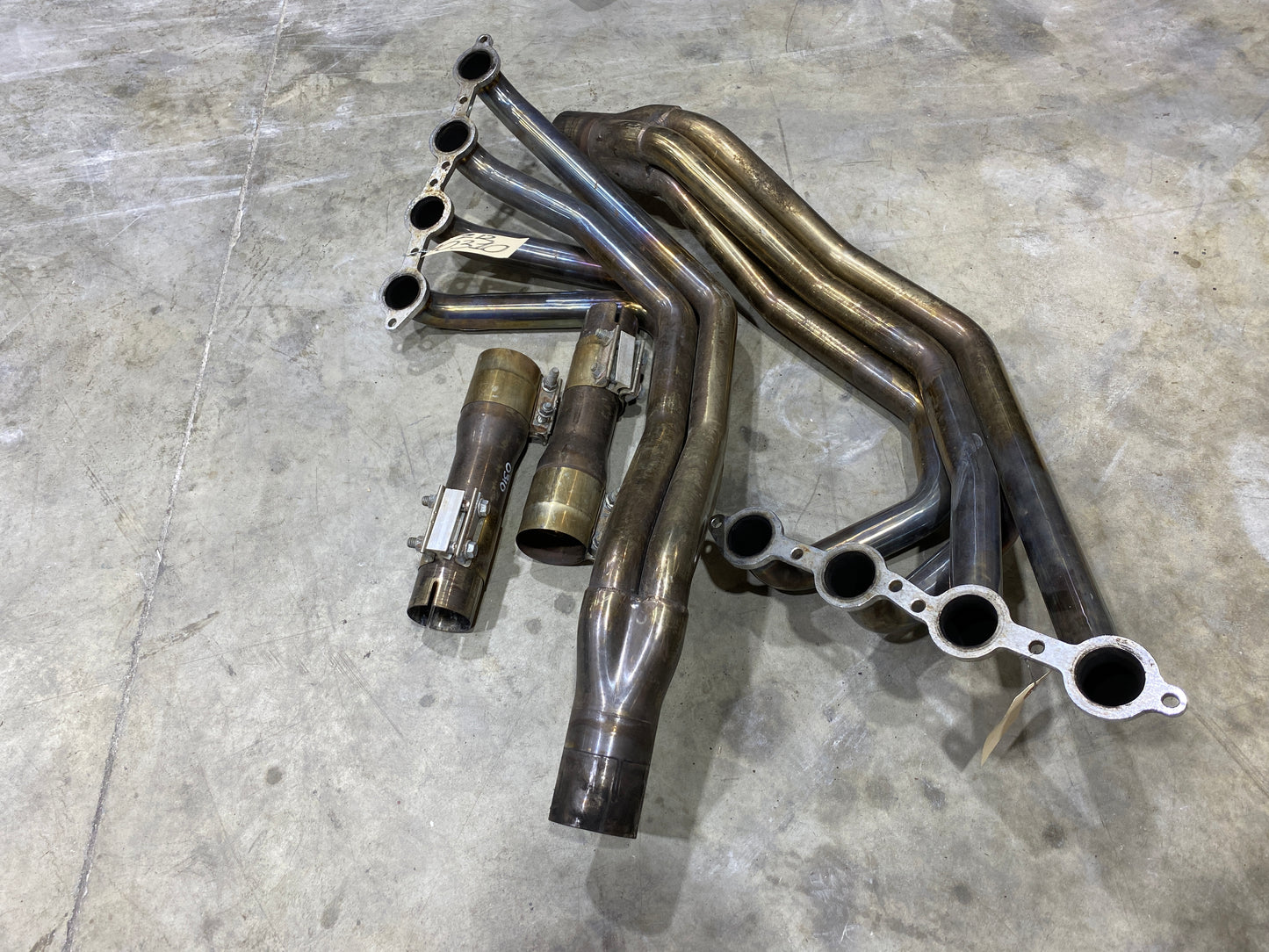 2005 CORVETTE LG MOTORSPORTS LONG TUBE HEADERS PAIR DRIVER PASSENGER USED