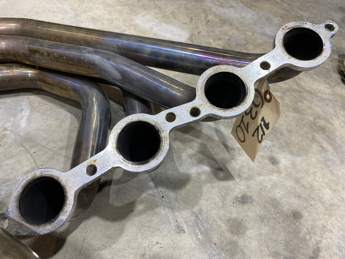 2005 CORVETTE LG MOTORSPORTS LONG TUBE HEADERS PAIR DRIVER PASSENGER USED
