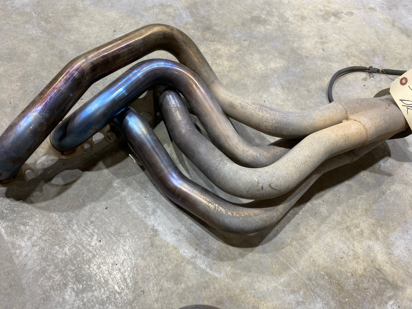 2018 MUSTANG GT COYOTE LONG TUBE HEADERS PAIR DRIVER PASSENGER USED