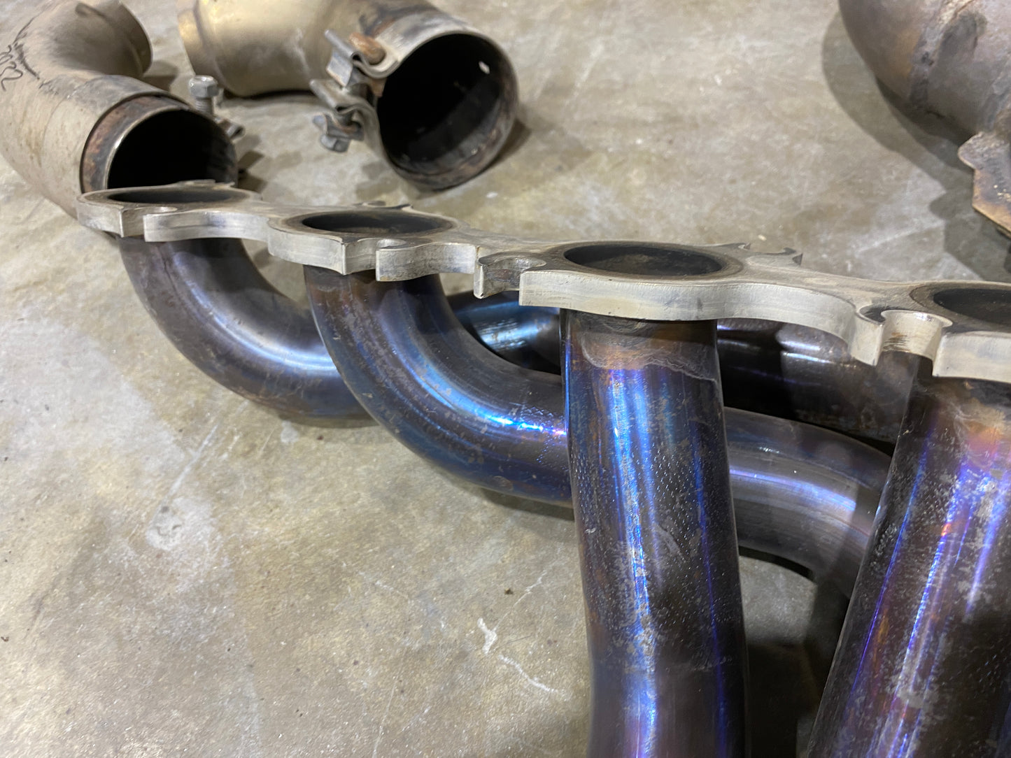 2018 MUSTANG GT COYOTE LONG TUBE HEADERS PAIR DRIVER PASSENGER USED