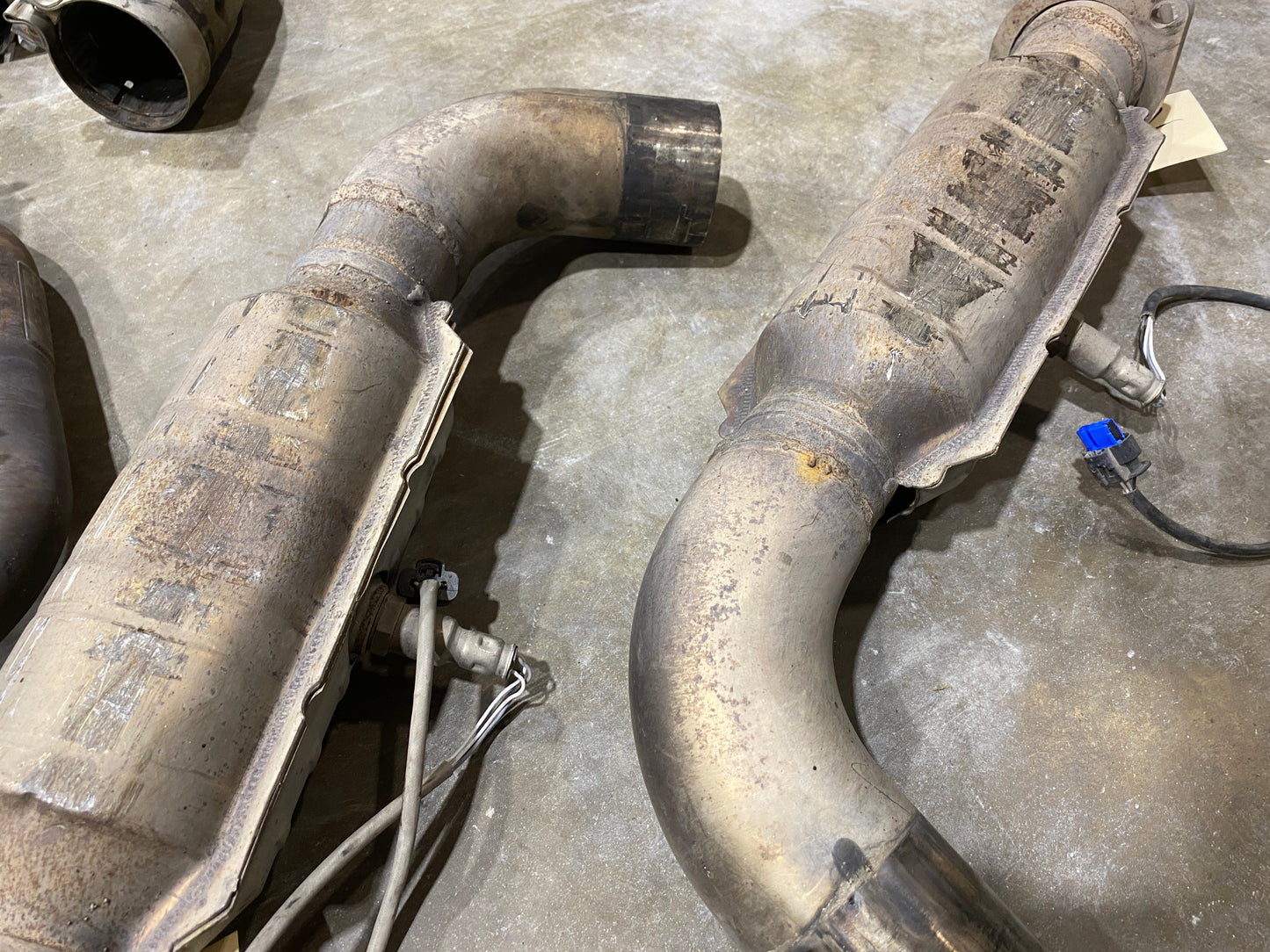 2018 MUSTANG GT COYOTE LONG TUBE HEADERS PAIR DRIVER PASSENGER USED