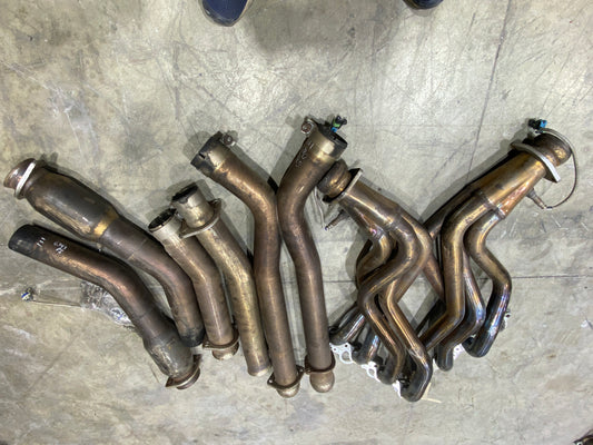 2013 CAMARO ZL1 LONG TUBE HEADERS PAIR DRIVER PASSENGER USED