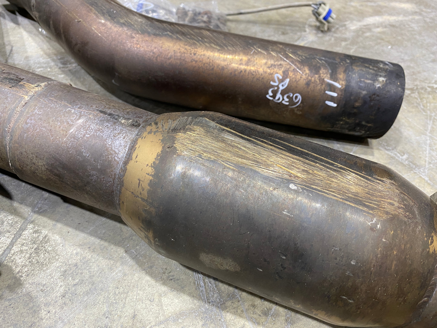 2013 CAMARO ZL1 LONG TUBE HEADERS PAIR DRIVER PASSENGER USED