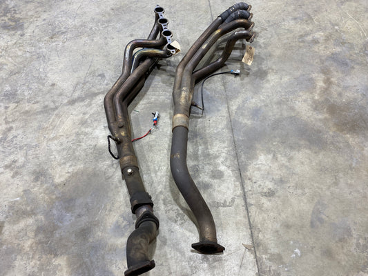 2006 PONTIAC GTO LONG TUBE HEADERS PAIR DRIVER PASSENGER USED