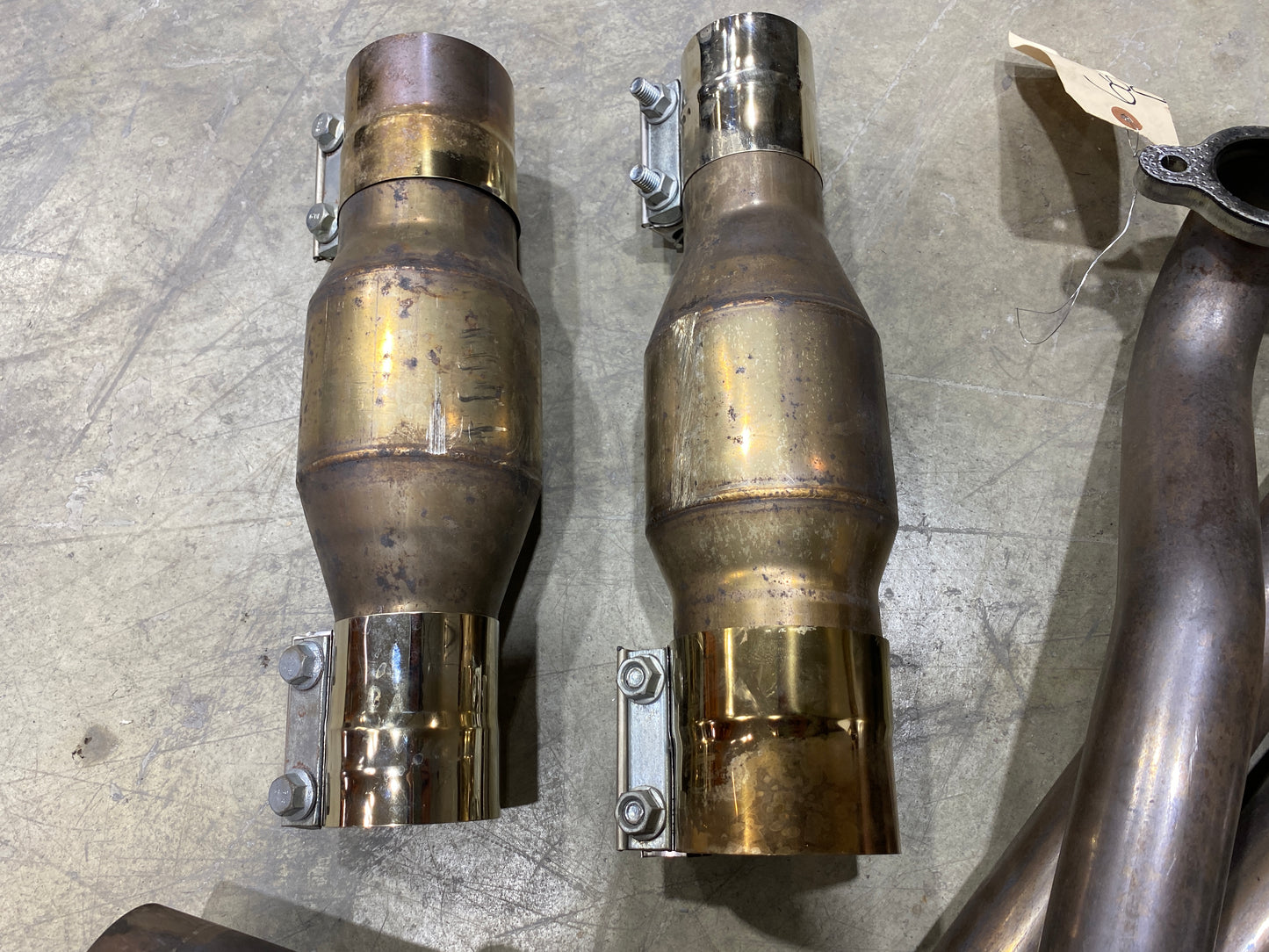 2010 CAMARO SS LONG TUBE HEADERS PAIR DRIVER PASSENGER USED
