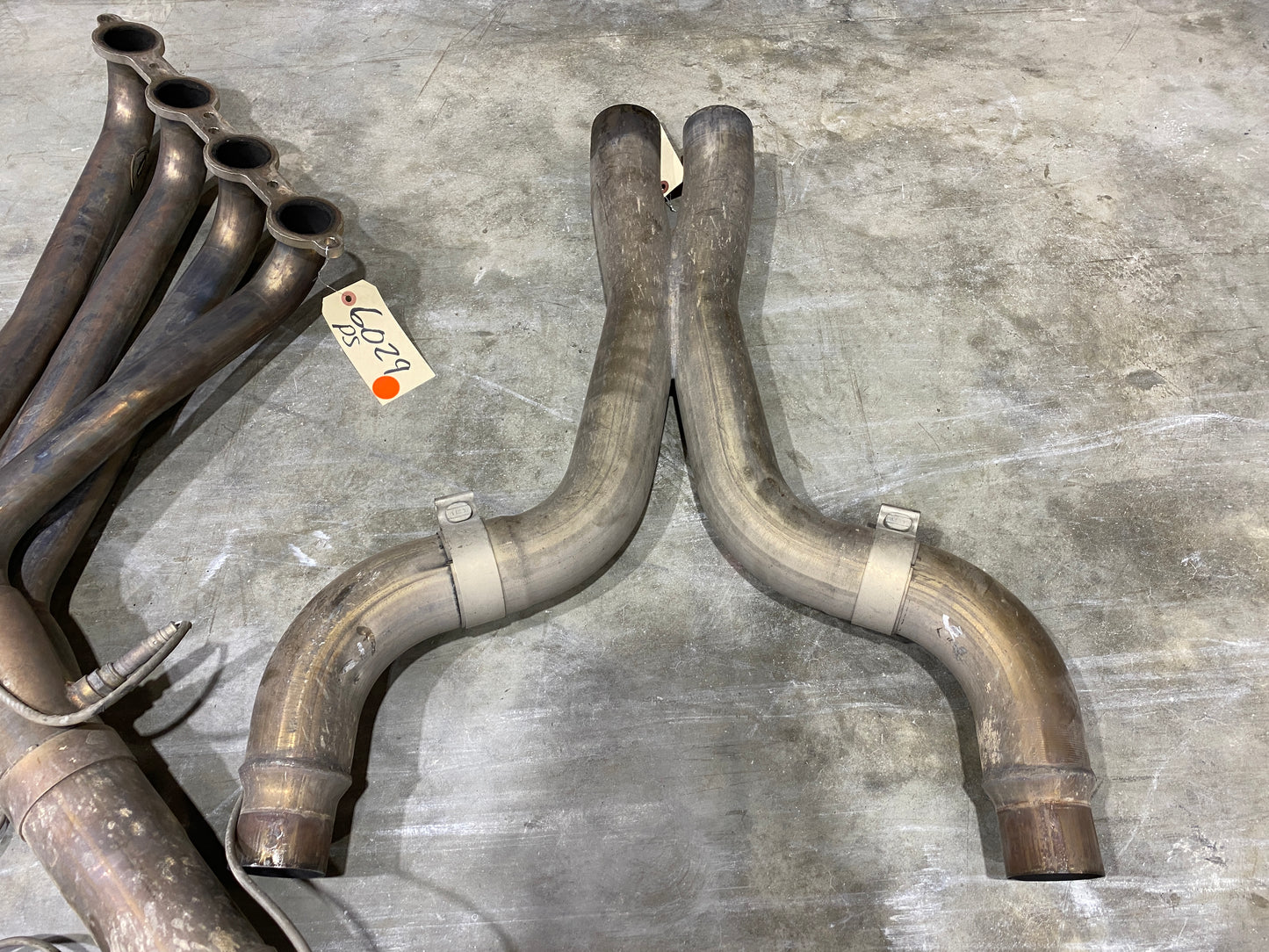 2010 CAMARO SS STAINLESS POWER LONG TUBE HEADERS PAIR DRIVER PASSENGER USED