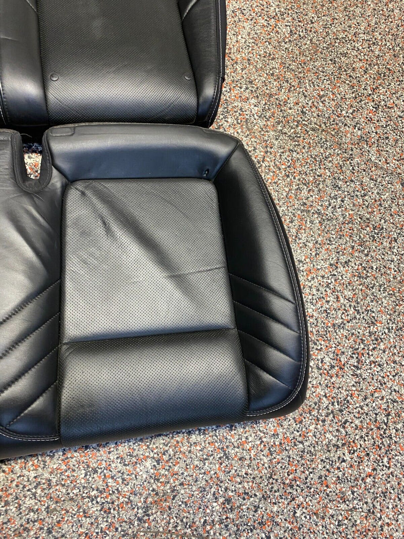 2018 DODGE CHALLENGER HELLCAT OEM FULL LEATHER FRONT REAR SEATS BLACK LEATHER