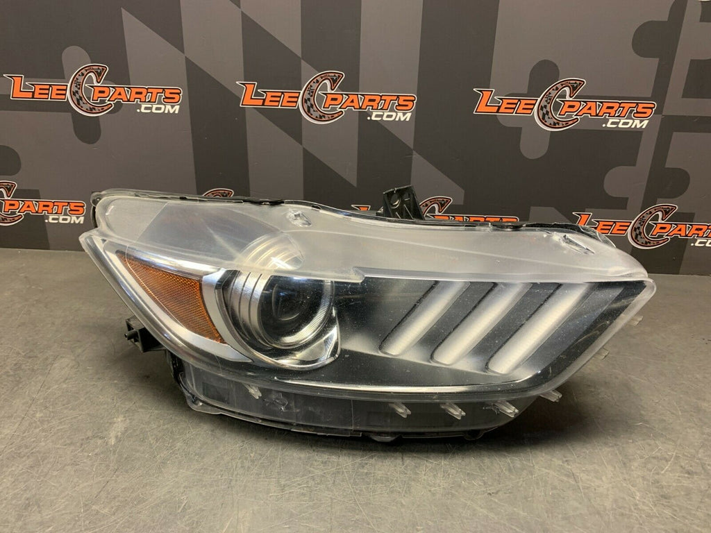 2017 FORD MUSTANG GT OEM RH PASSENGER HEADLIGHT HEAD LIGHT