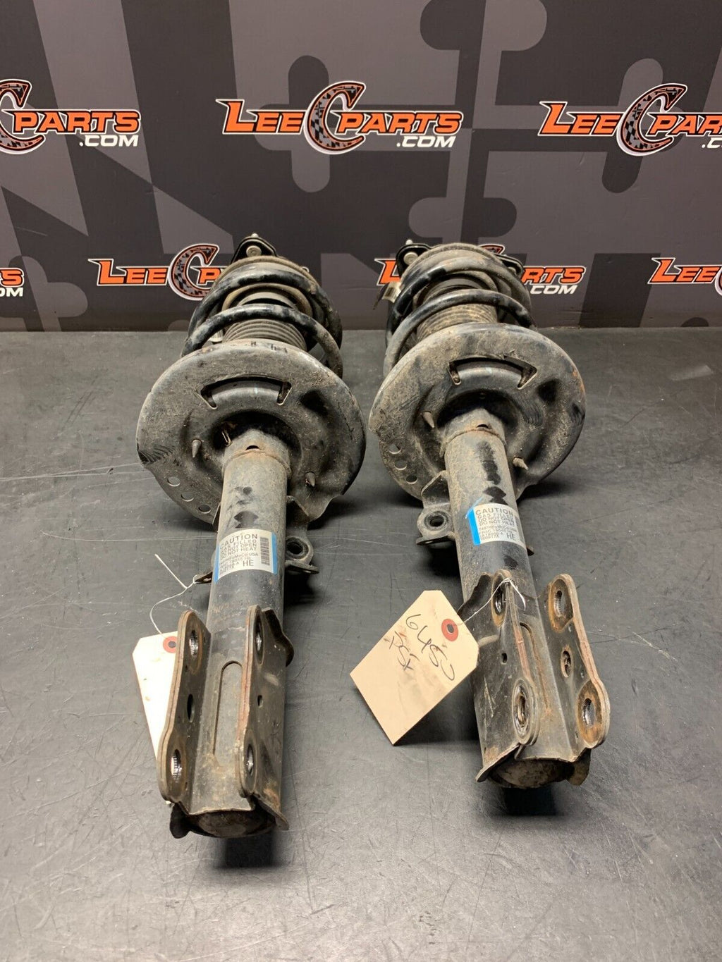 2017 FORD MUSTANG GT COUPE OEM FRONT SUSPENSION STRUTS SPRINGS USED