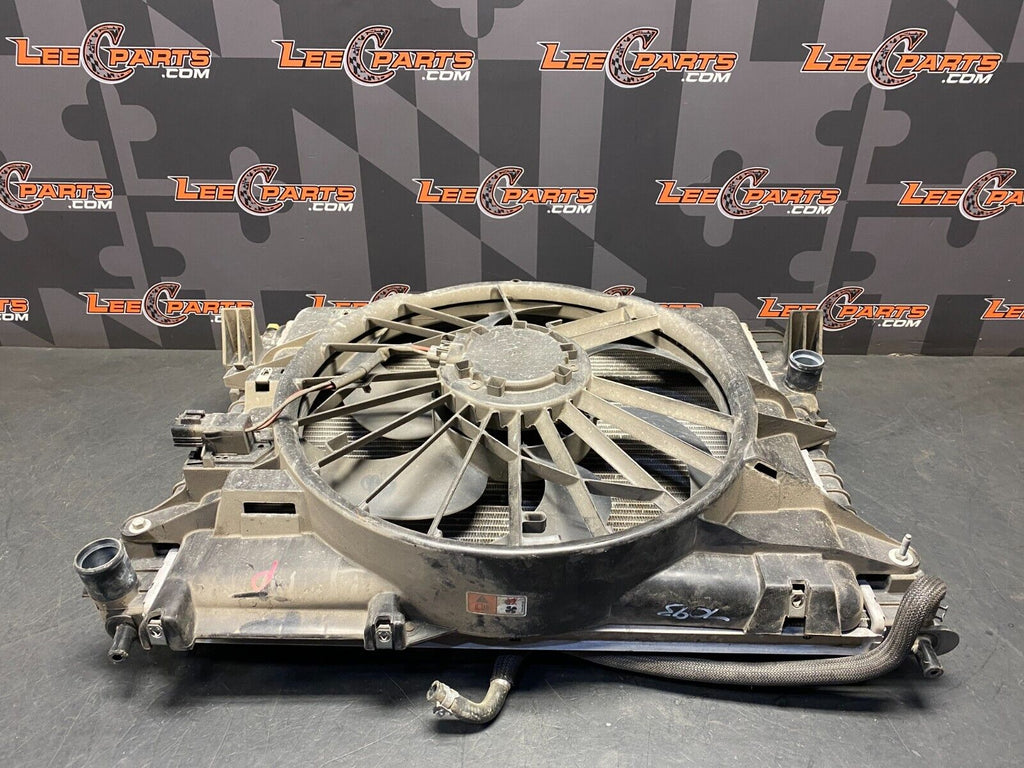 2012 FORD MUSTANG GT OEM RADIATOR AC CONDENSOR COOLING FAN USED