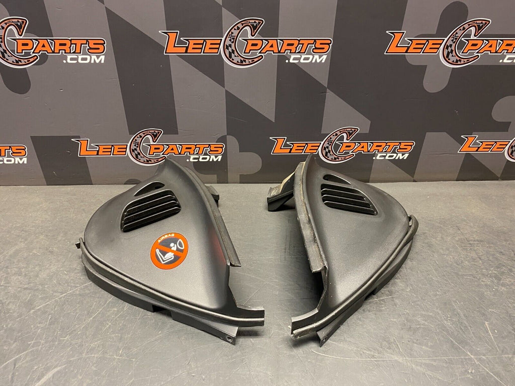 2006 PONTIAC GTO OEM DASHBOARD END CAPS COVERS SIDE VENTS USED