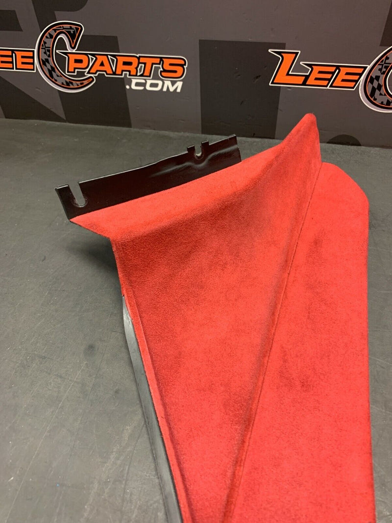 2006 PONTIAC GTO OEM RED CENTER CONSOLE SUEDE TIRM SIDE PANELS