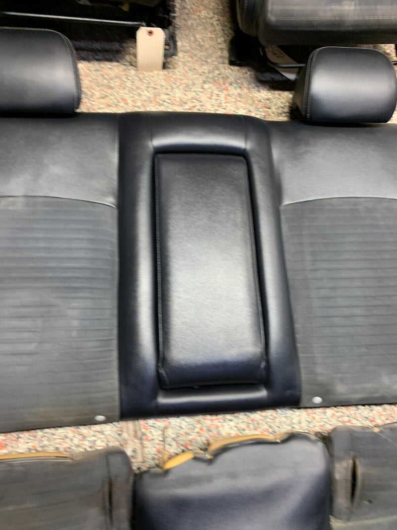 2008 MITSUBISHI EVOLUTION X EVO 10 FRONT REAR SEATS LEATHER SUEDE OEM USED