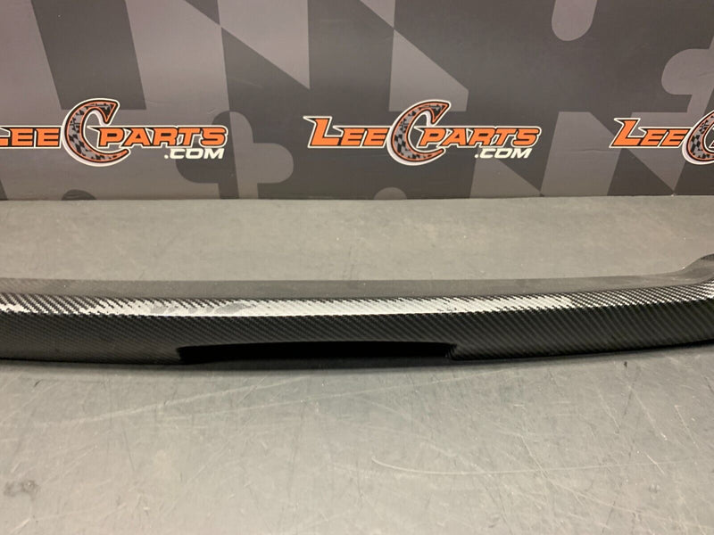 2009 CORVETTE C6 AFTERMARKET REAR SPOILER CARBON WRAPPED USED