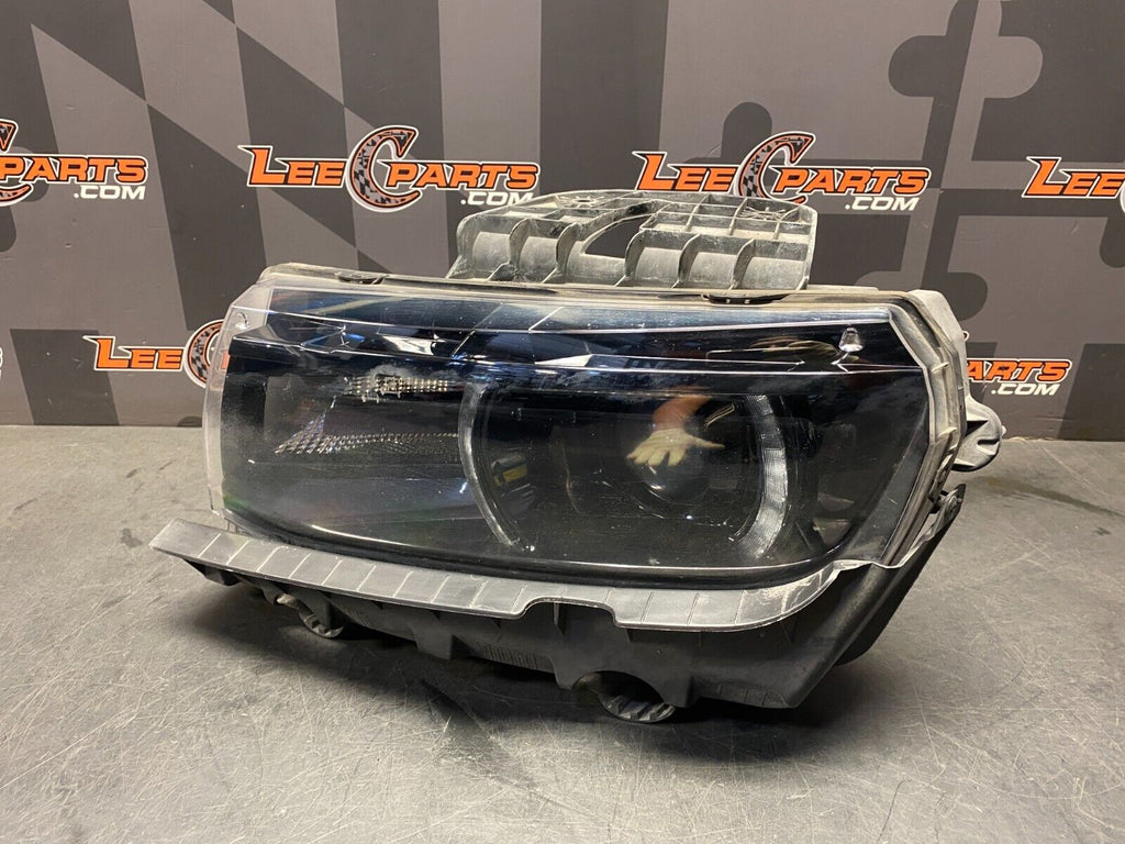 2014 CAMARO SS 1LE OEM DRIVER LH HEADLIGHT ASSEMBLY HID HALO USED