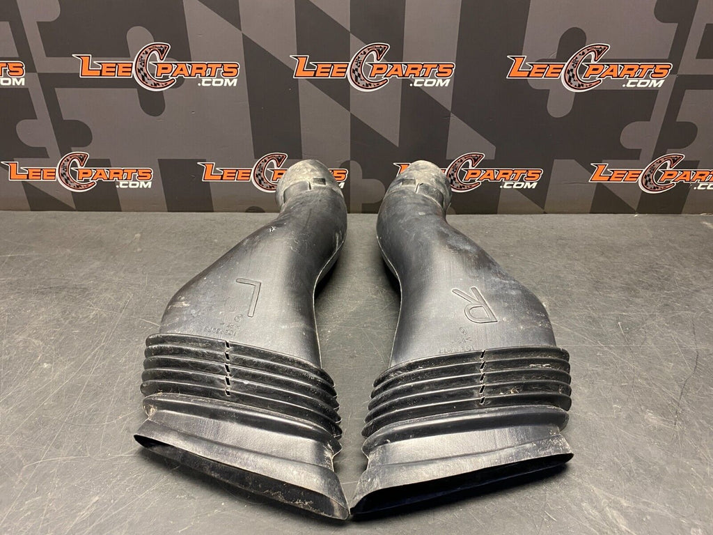 2003 CORVETTE C5 Z06 OEM FRONT BRAKE DUCTS PAIR DR PS USED