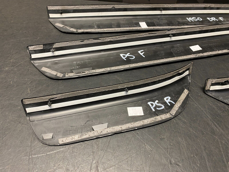 2012 Audi Q5 V6 S LINE OEM DOOR SILL SCUFF PANELS SET FRONT REAR USED