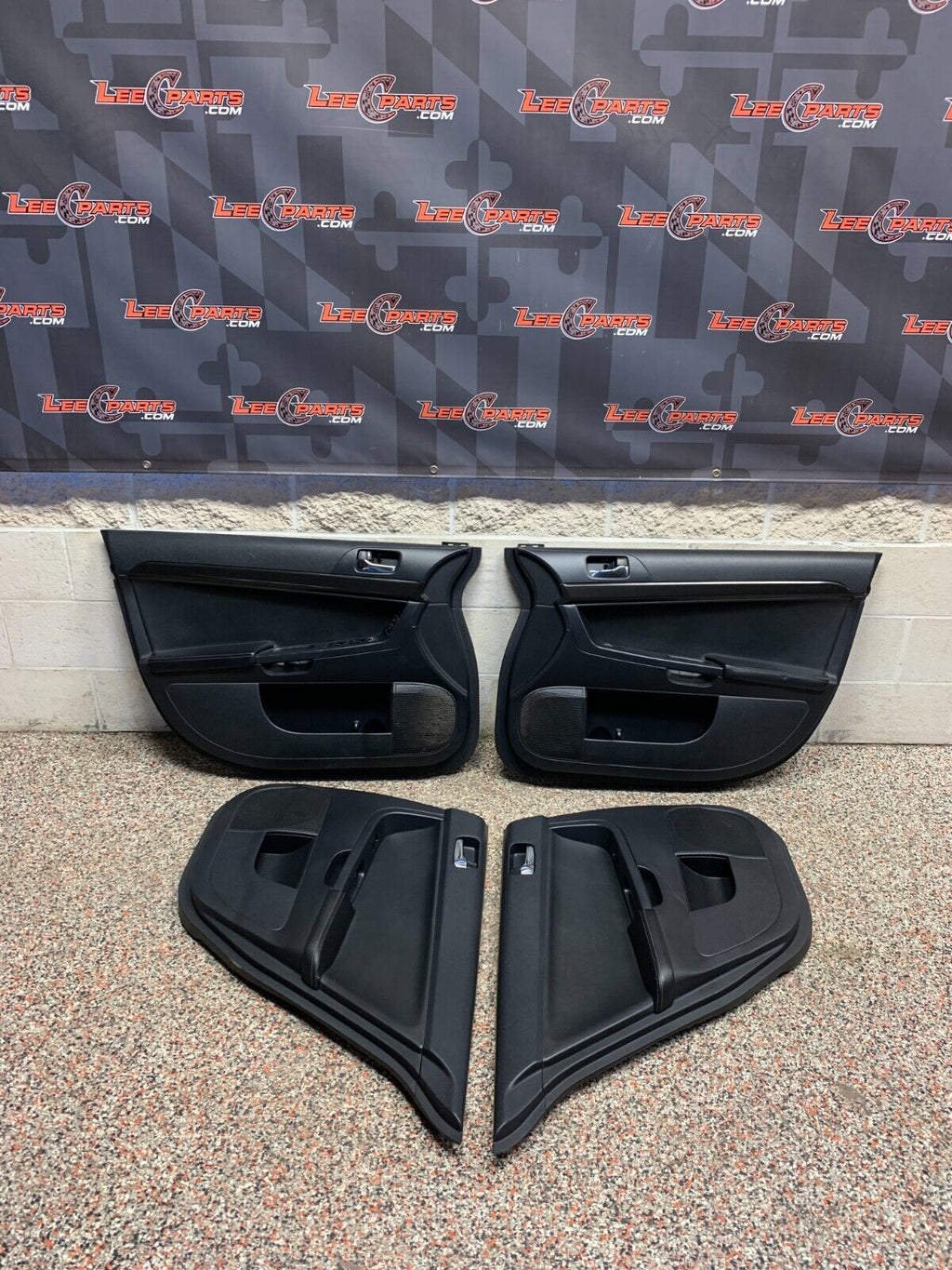 2008 EVOLUTION X EVO 10 MR OEM DOOR PANEL SET (4) USED