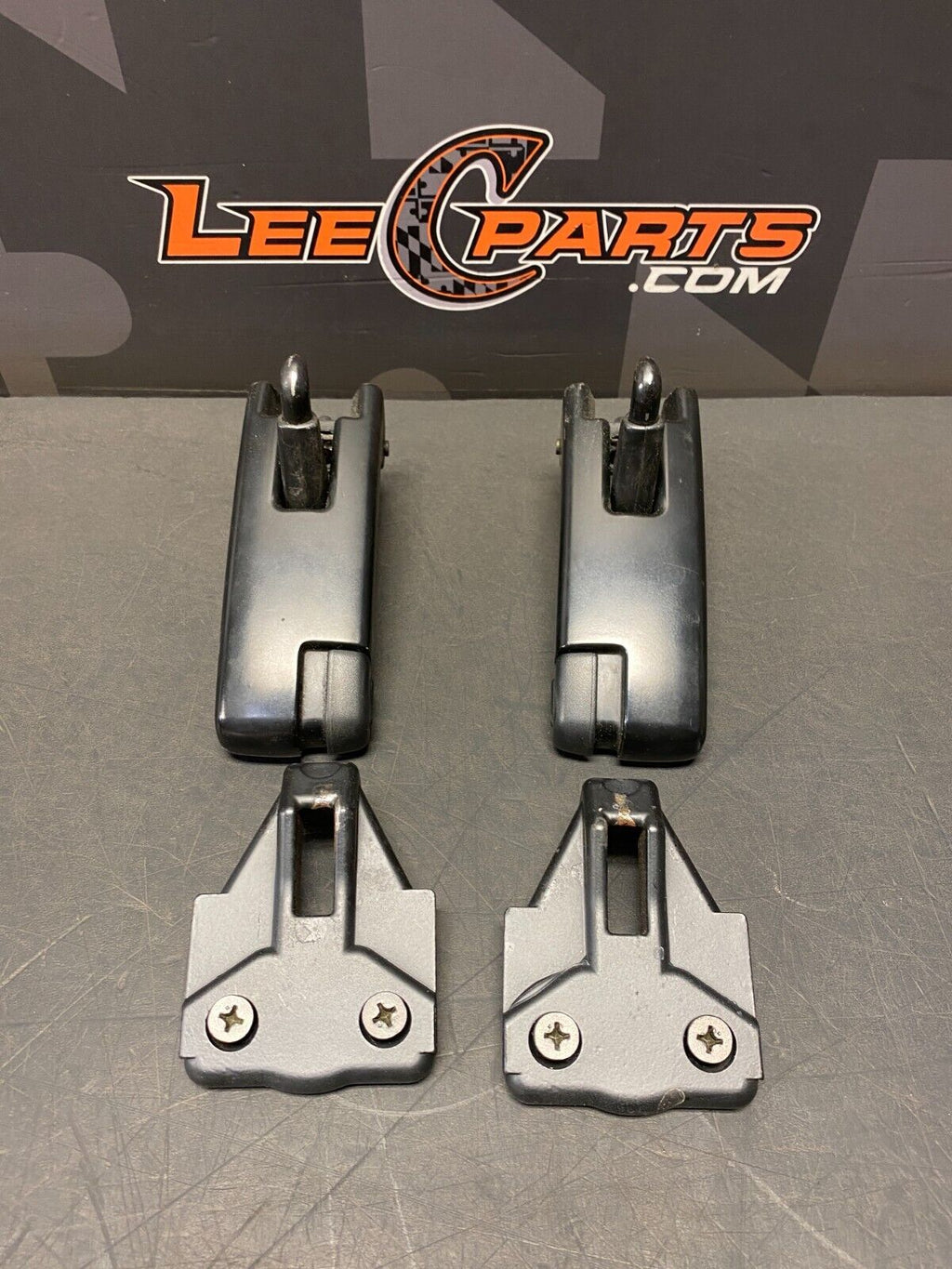2002 HONDA S2000 AP1 OEM SOFT TOP LATCHES PAIR WITH STRIKERS USED