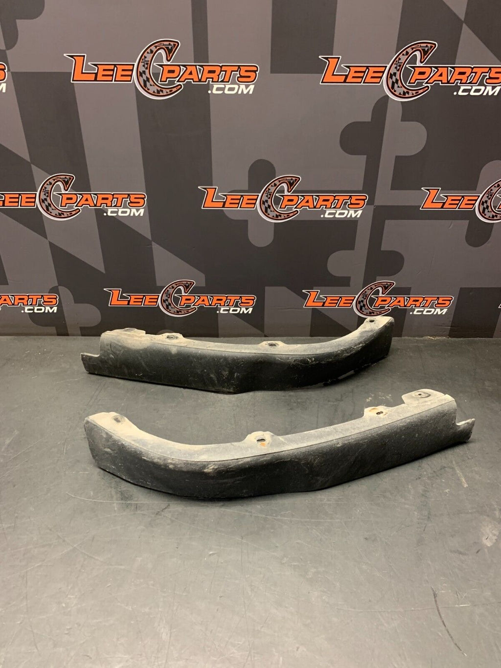 2001 CORVETTE C5 OEM LOWER BUMPER SKID COVERS PAIR USED