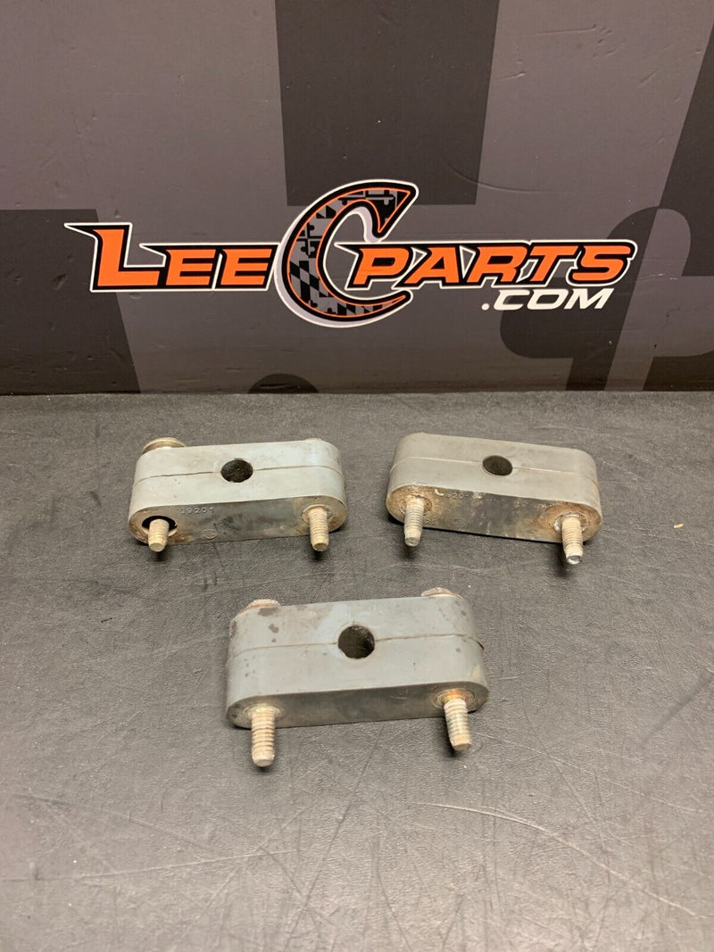 1998 DODGE VIPER GTS OEM (3) EXHAUST HANGER ISOLATORS WITH BOLTS USED