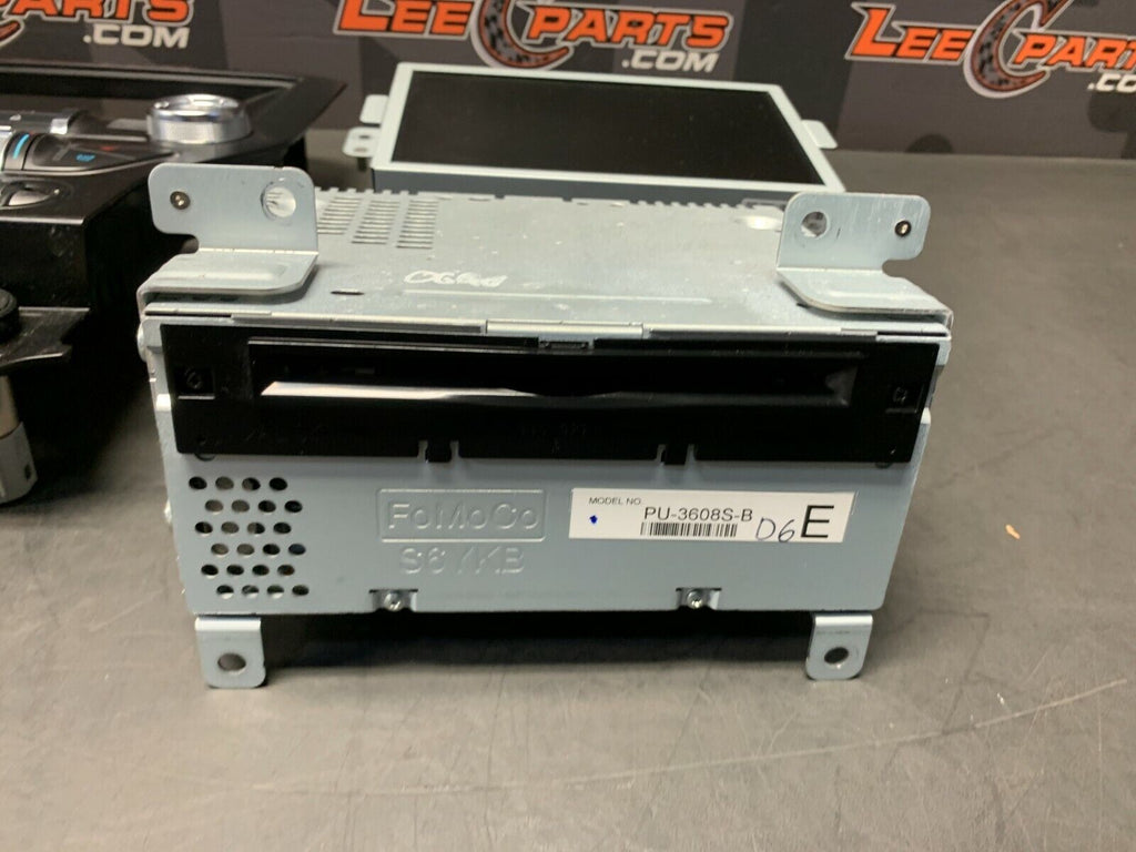 2015 FORD MUSTANG GT OEM RADIO STEREO SYNC W/ CLIMATE CONTROL FACE PLATE