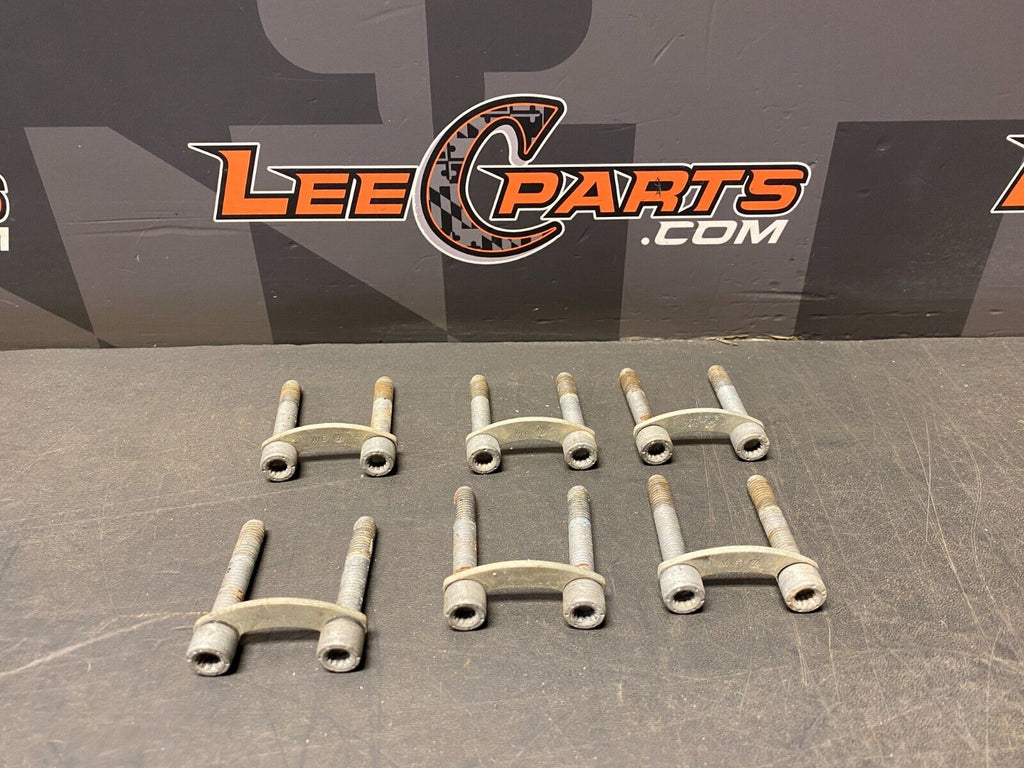 2012 AUDI R8 V10 OEM COUPE OEM FRONT AXLE HARDWARE SET DR PS PAIR USED