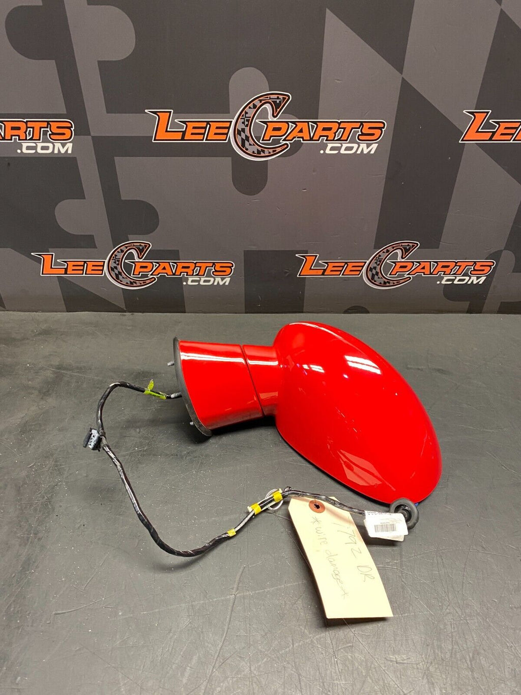2020 DODGE CHALLENGER HELLCAT REDEYE OEM DRIVER LH SIDE VIEW MIRROR USED *READ*