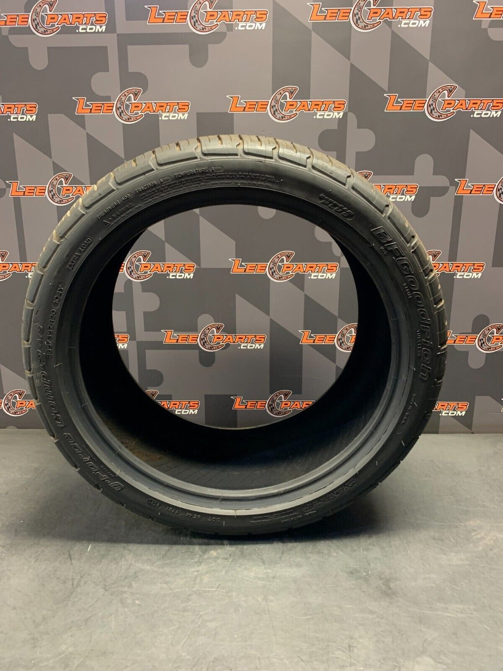 2019 MUSTANG GT BFG G-FORCE COMP-2 AS 285/35R20 TIRE ONE (1) USED