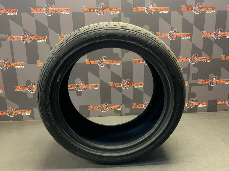 235/45/18 DELINTE DH2 USED TIRE (ONE) 9/32