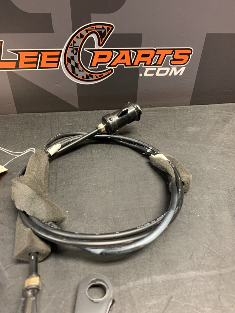 2003 HONDA S2000 AP1 OEM FUEL DOOR RELEASE WITH CABLE USED