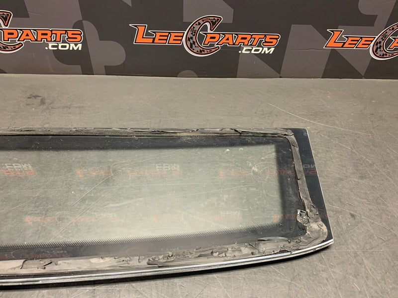 2010 AUDI R8 OEM REAR PARTITION ENGINE COMPARTMENT GLASS