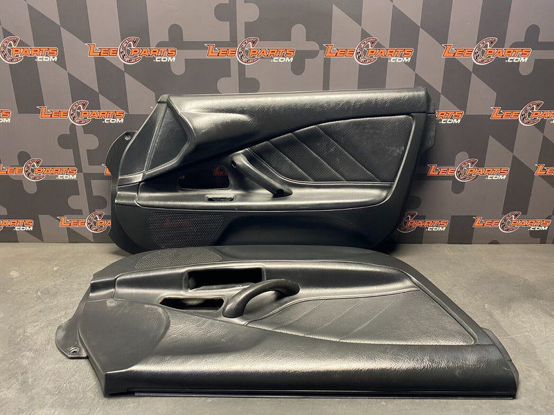 2001 HONDA S2000 AP1 OEM DOOR PANELS PAIR DR PS BLACK USED