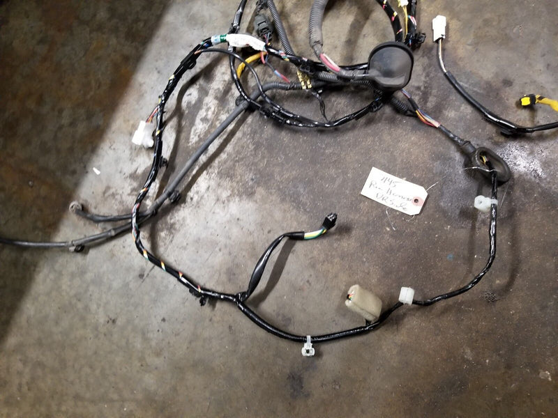 2015 MITSUBISHI EVOLUTION EVO X OEM REAR SIDE CHASSIS BODY WIRE HARNESS PAIR