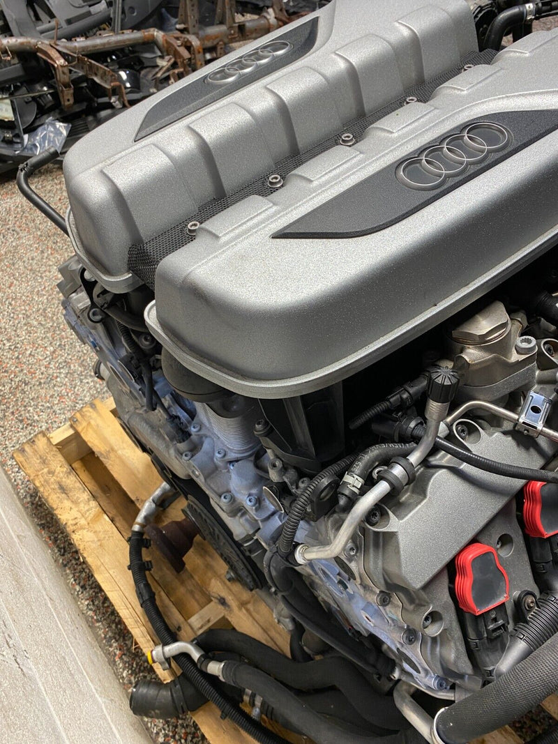 2014 AUDI R8 V10 COUPE OEM ENGINE MOTOR LONG BLOCK 50k MILES -TESTED-
