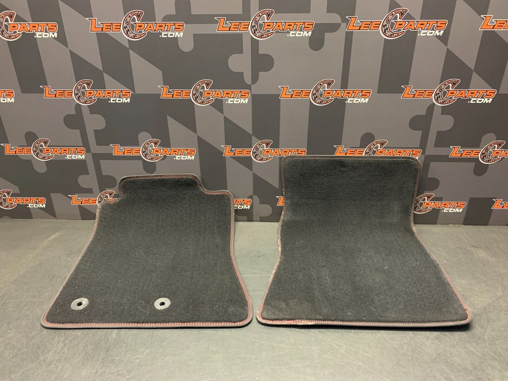 2019 FORD MUSTANG GT OEM CARPET FLOOR MATS DRIVER PASSENGER FRONT PAIR USED