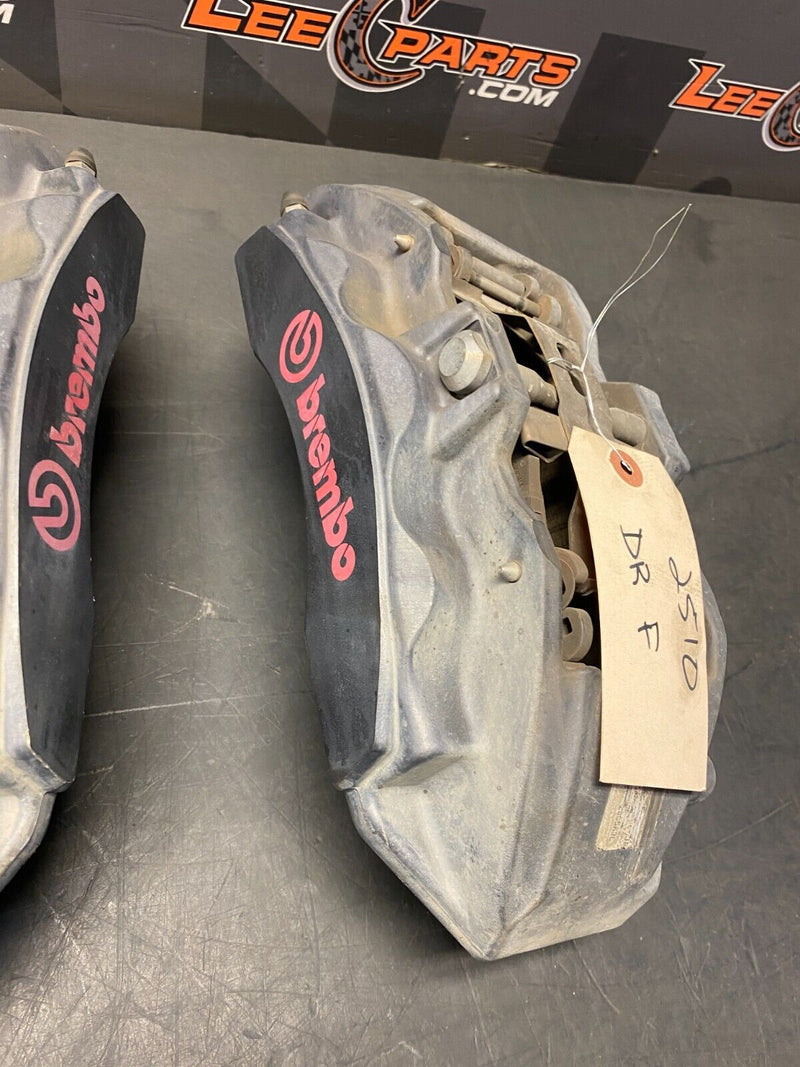 2019 FORD MUSTANG GT PP1 FRONT BREMBO BRAKE CALIPERS PAIR DR PS USED