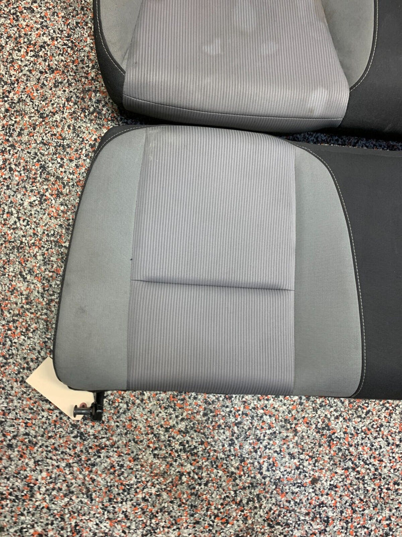 2014 CAMARO SS OEM COUPE GREY CLOTH FRONT REAR SEATS
