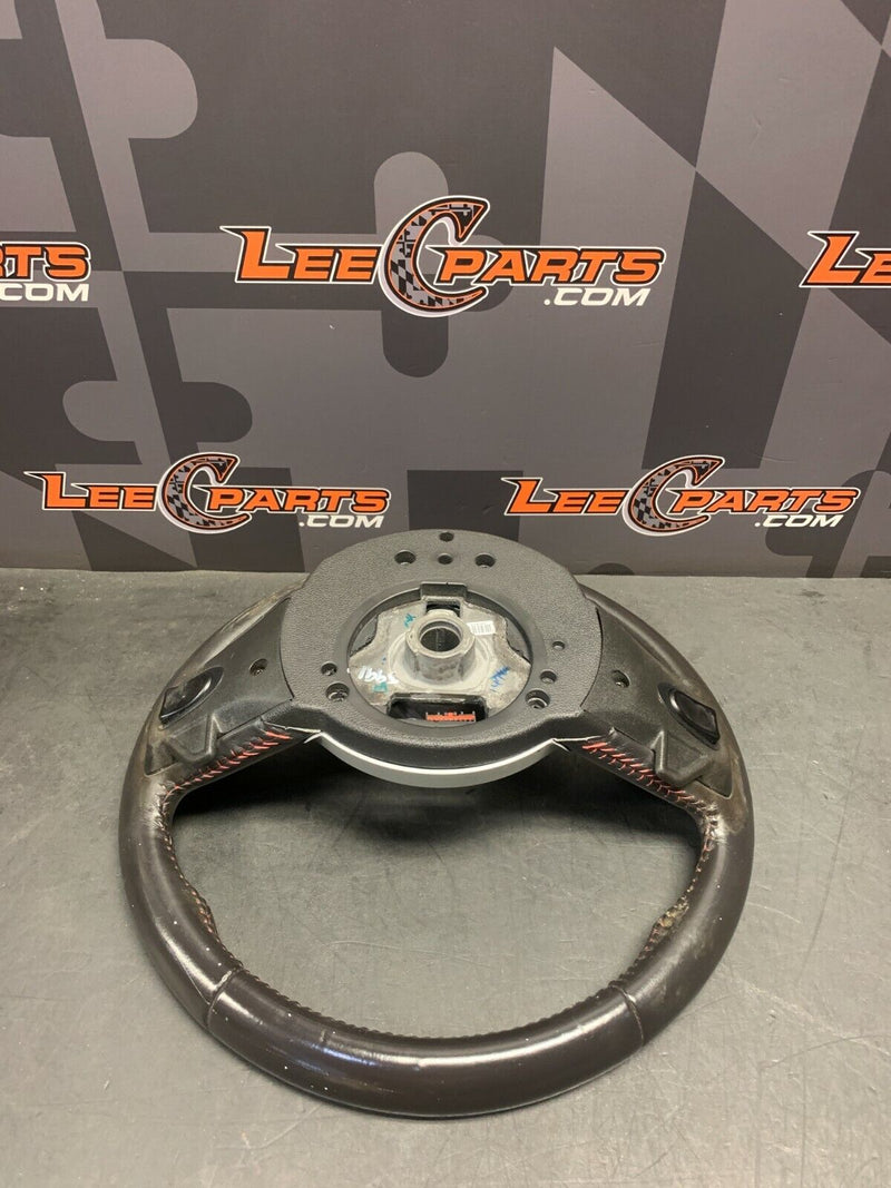 2010 CHEVROLET CAMARO SS OEM A/T AUTOMATIC ORANGE STITCHED STEERING WHEEL