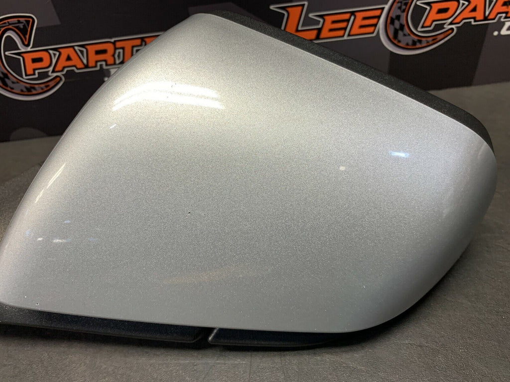 2016 FORD MUSTANG GT OEM LH DRIVER MIRROR TECH PACKAGE BLIND SPOT SILVER