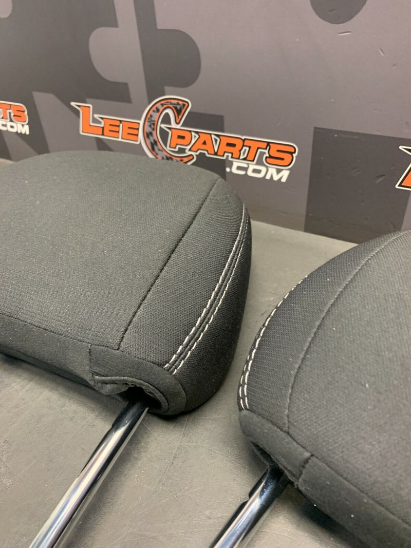 2019 FORD MUSTANG GT OEM CLOTH FRONT SEAT HEAD RESTS