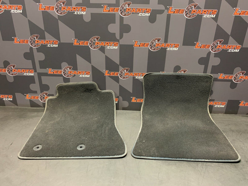 2019 FORD MUSTANG GT OEM  BLUE STITCHED FLOOR MATS