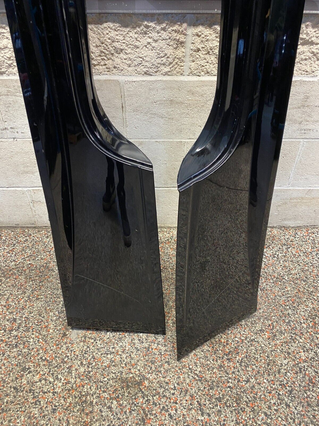 2011 CADILLAC CTSV CTS-V OEM COUPE SIDE SKIRTS PAIR DR PS USED