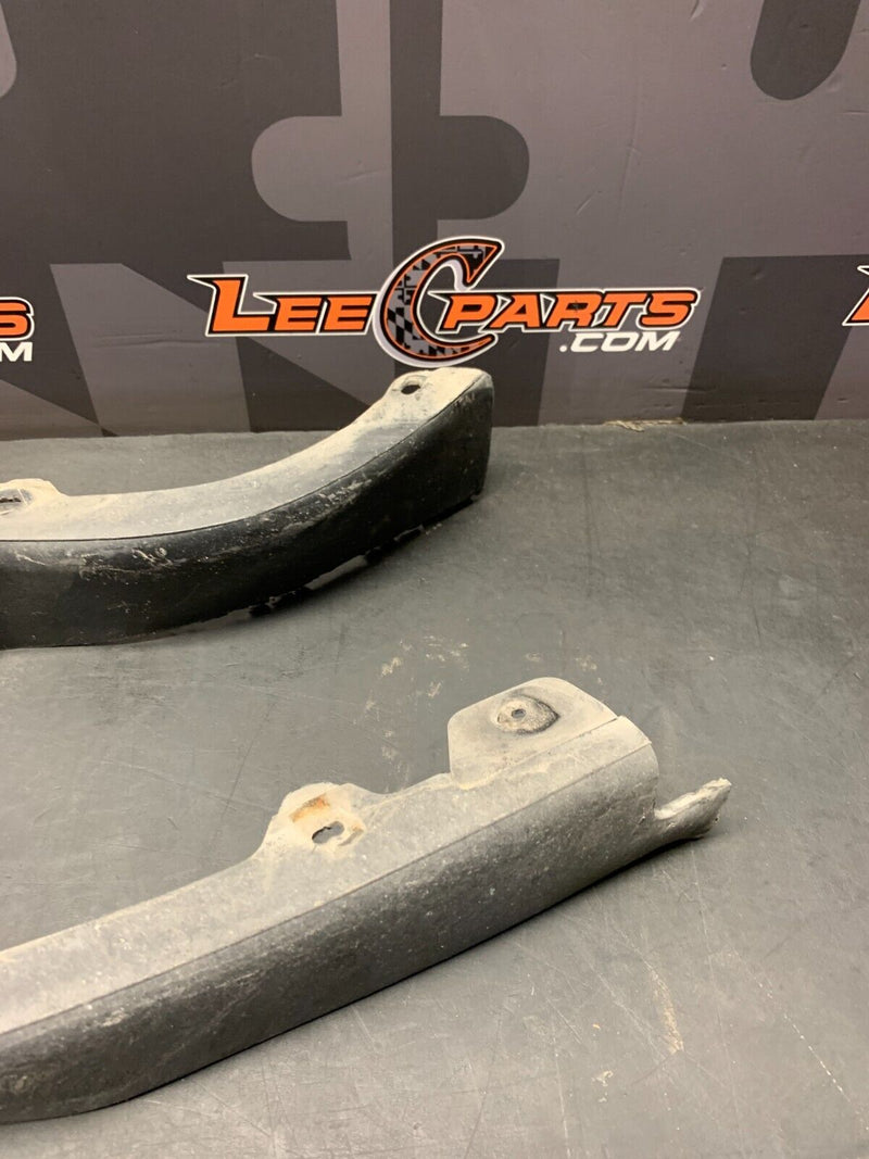 2001 CORVETTE C5 OEM LOWER BUMPER SKID COVERS PAIR USED