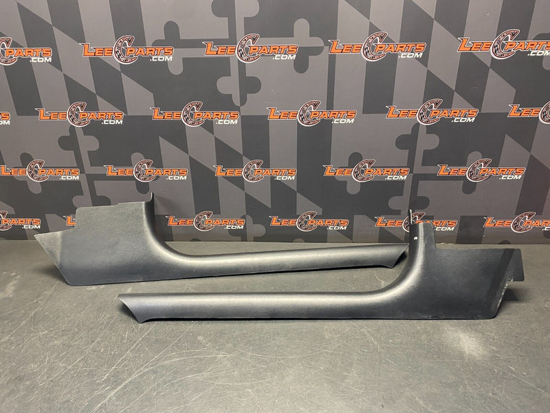 2002 CORVETTE C5Z06 OEM INTERIOR SIDE SILL TRIMS PAIR DR PS USED