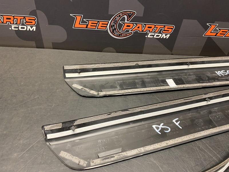 2012 Audi Q5 V6 S LINE OEM DOOR SILL SCUFF PANELS SET FRONT REAR USED