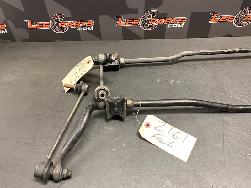 2017 SUBARU BRZ  OEM FRONT AND REAR SWAY BAR SET WITH END LINKS USED