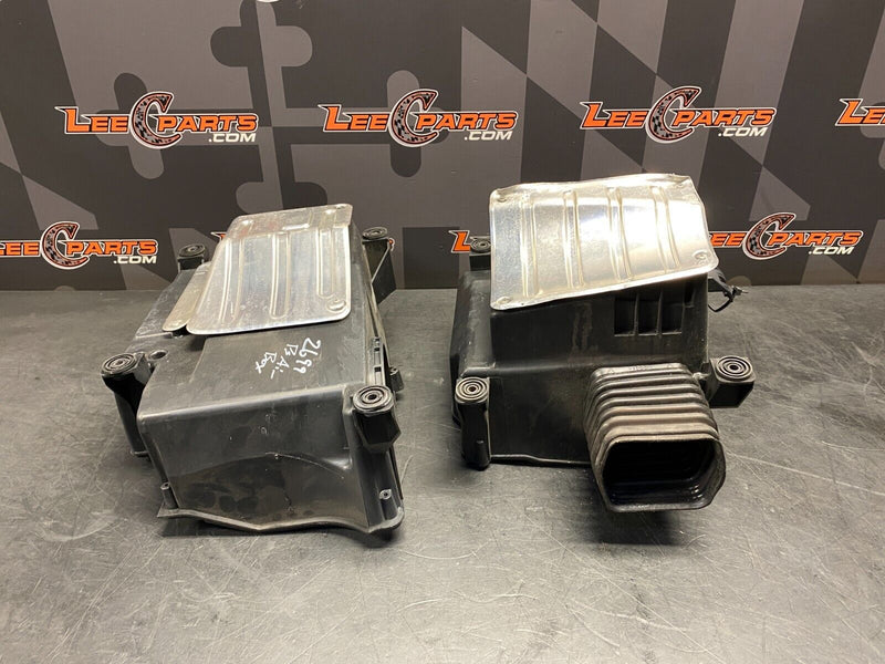 2014 AUDI R8  V10 OEM AIR BOXES FILTER HOUSING PAIR DRIVER PASSENGER USED