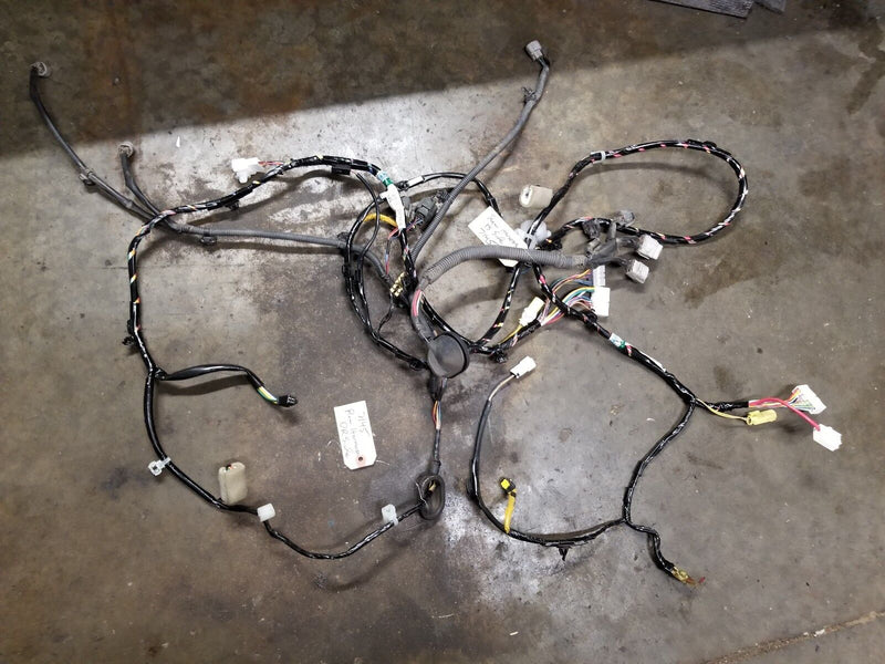 2015 MITSUBISHI EVOLUTION EVO X OEM REAR SIDE CHASSIS BODY WIRE HARNESS PAIR
