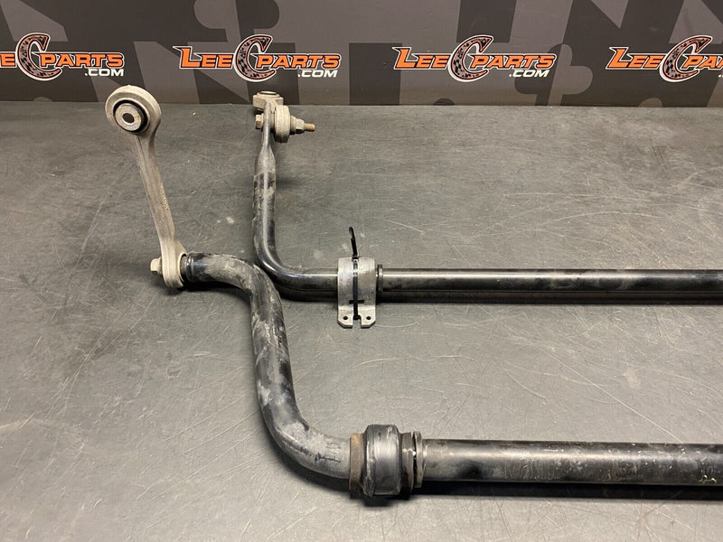 2014 AUDI R8  V10 OEM COUPE SWAY BARS PAIR FRONT AND REAR USED